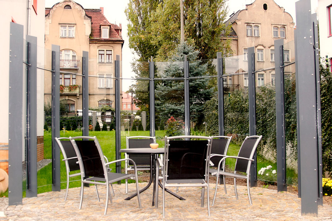 Garten mit Sitzecke